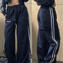 Vintage Striped Hip-hop Casual Pants