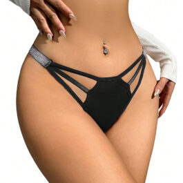 Women’s Low Waist Briefs Underwear Thin T-back