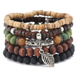 Bohemian Style Artistic Retro Multi Piece Bracelet Set