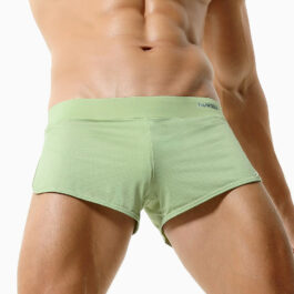 Men’s Low Waist Panties Side Slit Underwear